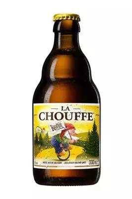 La Chouffe Blonde - En fortryllende belgisk øl med gylden f..