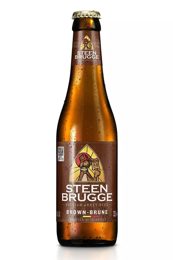 En fornem belgisk brun ale, præsenteret i en 33 cl flaske. ..