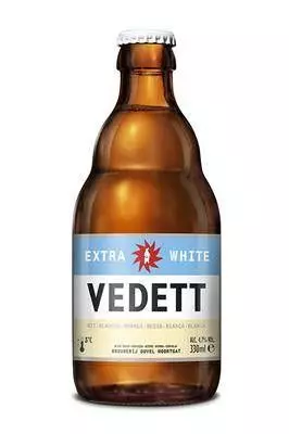 Vedetto Extra White Wheat Beer er kendetegnet ved friske cit..